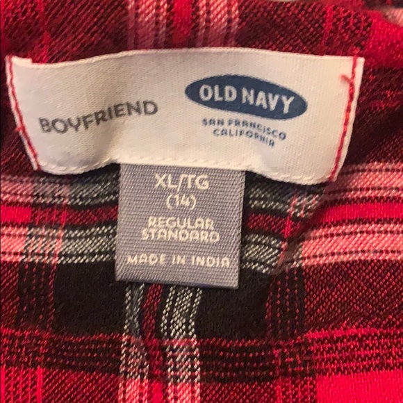 Boyfriend old navy button up - Picture 3 of 3